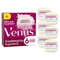 Gillette Venus Comfortglide Sugarberry Rasierklingen Damen, 6 Ersatzklingen für Damenrasierer