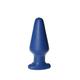 Atelier Wilhelm Butt Plug medium, blau, 5.5 x 13 cm