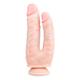 Teazers Orgasmus-Schlange Deluxe Doppel-Dildo Penis Nachbildung (23.00 cm), Realistischer Dildo mit 2 schönen Eicheln für Doppel-Penetration, Sexspielzeug für Frauen, Männer & Paare