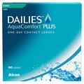 Dailies AquaComfort Plus Toric Tageslinsen weich, 90 Stück, BC 8.8 mm, DIA 14.4 mm, CYL -1.25, ACHSE 90, -3.5 Dioptrien