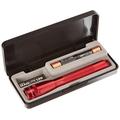 MagLite AA LED Taschenlampe mit Set Präsentation, Uni, AA LED Presentation Box, rot - rot