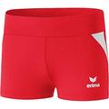 erima Damen Shorts Hot Pant, Rot/Weiß, 42, 829410