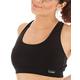 Winshape Damen Fitness Freizeit Sport-BH Bustier WVR1, Schwarz, WVR1-SCHWARZ-XS