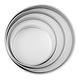 Wilton 2105-2932 Performance Pans Tiefe Rundformen 4er-Set, Stahl, Grau, 36.7 x 36.7 x 71.11 cm