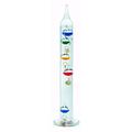 Galileo-Thermometer 28 cm bunt