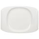 Villeroy & Boch Urban Nature Frühstücksteller, 27x19,5 cm, Premium Porzellan, Weiß