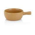 Kela 366573 Käsefondue-Pfanne, Feuerfeste Keramik, 22 cm Durchmesser, 2 L, Davos, Beige