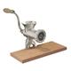 Premier Housewares Leistungsstarker Fleischwolf 25x28x10 cm Gusseisen, Silber, 10x28x28