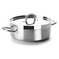 Lacor 54028S Bratentopf ohne Deckel Durchmesser 28 cm Chef Luxe