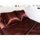 zzz Bettgarnitur SATIN chocolat