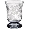 Villeroy & Boch Helium Windlicht mit Blumenornament, 15,5 cm, Glas, Klar