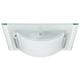 Paulmann 70018 WallCeiling Faccetto 2x9W E27 300x300mm Klar/Weiß 230V Metall/Gls