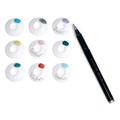 L'Atelier du Vin 095203-2 Glasmarker Chic Glass - Palette (Namen-Kennzeichnung)