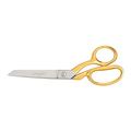 Fiskars Stahl Gold Griff Knife Edge Bent Scheren-,