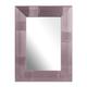 Inov8 MFE-STSL-64 Traditional Spiegelglas-Rahmen, 15 x 10 cm, Packung mit 4, striped silber