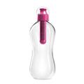 Bobble 050BOEUMG Wasserflasche, 550 ml transparent cap, magenta