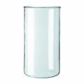 Bodum Spare Beaker Ersatzglas ohne Ausguss für Kaffeebereiter, 3 Tassen, 0.35l, Transparent, 01-11080-10