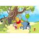 AG Design FTD 0247 Disney Winnie Puuh Papier Fototapete, 4 teile, mehrfarbig, 360 x 254 cm