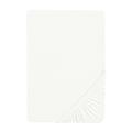 biberna 2744 Biber Spannbetttuch, nach Öko-Tex Standard 100, ca. 180 x 200 cm bis 200 x 200 cm, weiß