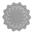 Heritage Lace Blossom 107 cm rund Mitteldecke, Spitze, weiß, 106.67999999999999 x 106.67999999999999 x 1.524 cm