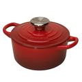 Le Creuset 21001100600461 Bräter Tradition rund, 10 cm, kirschrot