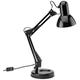 Mathias 3481936 Techno-Lampe, 25,03 W, E27, 230 V, Durchmesser 16 cm, Höhe 48 cm, Schwarz