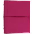 Filofax A5 Domino Patent hot pink organiser