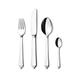 Georg Jensen GJ 073777 Pyramide Spiegel Dinner Set, 4 Stück, Edelstahl, stainless steel, 4,2 x 24,5 x 26,5 cm