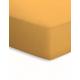 Schlafgut 50151-00002000-045-171 Jersey-Elasthan Spannbetttuch, Baumwoll-Mischgewebe, mandarin, 220 x 150 x 1 cm