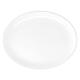 ASA Á Table Ovale Platte, Keramik, weiß glänzend, 30x24x8 cm