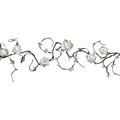 Best Season LED-Girlande Rossy Garland mit 16 daylight LED, mit Trafo circa 2,3 m, weiße Rosen 581-23