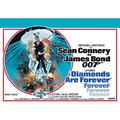 James Bond Diamonds Are Forever - Circle, 40 x 50 cm, Leinwanddruck Mehrfarbig