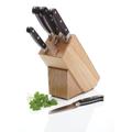 Master Class KitchenCraft MCKNB25 Halo Messerset mit Messerblock, Edelstahl, braun, 36.70 x 19.8 x 9.9 cm, 5 Einheiten