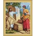 Luca-S Kreuzstich-Zählmusterpackung"Jesus am Brunnen"