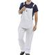 Click Cotton Drill Painter Bib & Brace Overall White - 32