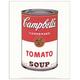 Artopweb WARHOL - Campbell's Soup (Tomato 1968) (Paneele 28x35 cm)