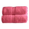 Highams Luxuriöse Handtuch Bale Geschenk Set, Baumwolle, Hot Pink, 2-teilig