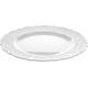 Alessi Dressed Platte rund Porzellan Weiss, 2 x 35.5 x 33 cm