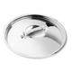 De Buyer 3754.18 Deckel, Edelstahl, silber, 17,8 x 17,8 x 5,1 cm