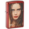 Zippo 2.003.363 Feuerzeug Red Lips Ines, Candy Apple Red, MM, Collection 2013, Limited Edition 001/500, 500/500