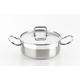 BRA BH Professional Schmortopf 18/10 (DE) Inox Deckel, 22 Cm