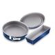 Dr. Oetker 3er Backformen-Set, Kuchen Backform (Kuchenform: Spring-, Kasten- und Obstkuchenform), Backblech antihaft & energiesparend, Menge: 1 x 3er Set