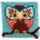 Wonderart Latch Hook Kit - Hoot Hoot 12" x 12"