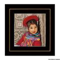 Lanarte Zählmusterpackung Peruanisches Mädchen Kreuzstich, Baumwolle, Mehrfarbig, 24.0 x 25.0 x 0.30 cm