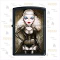 Zippo 2.004.055 Feuerzeug Bizarre Gallery, The Art of Gernot, Lady, schwarz Matte Collection 2014