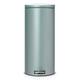 Brabantia 484261 Treteimer 30 L Silent mit Kunststoffeinsatz, metallic mint