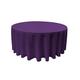 La Bettwäsche Poplin Polyester-Tischdecke, Polyester, violett, 305 x 305 x 0.04 cm