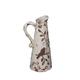 Your Heart's Delight Birds 'n Branches Pottery Pitcher, 13 by 4-3/4-Inch, White