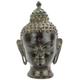 Urns UK Infinity Art Urne, Buddhakopf-Form, bronzefarben
