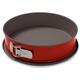 Home Rosanna Springform, Antihaftbeschichtung, 24 cm, Metall, Rot/Grau